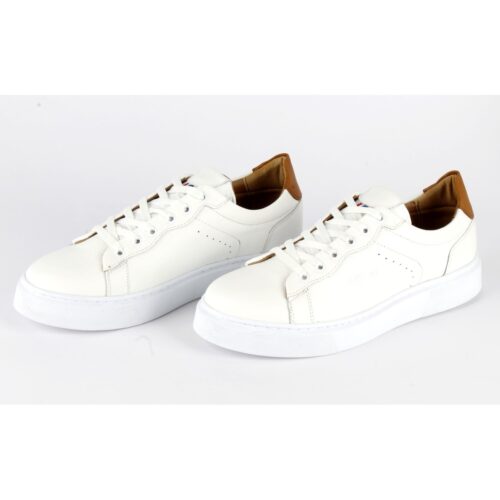 Basket Albatros Blanc/Camel