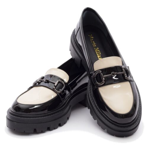 Fraise Noir/Beige Vernis